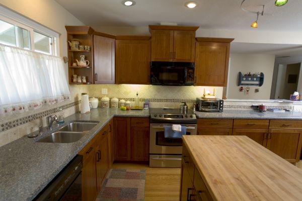 Cherry Cabinet Remodeling in Beaumont